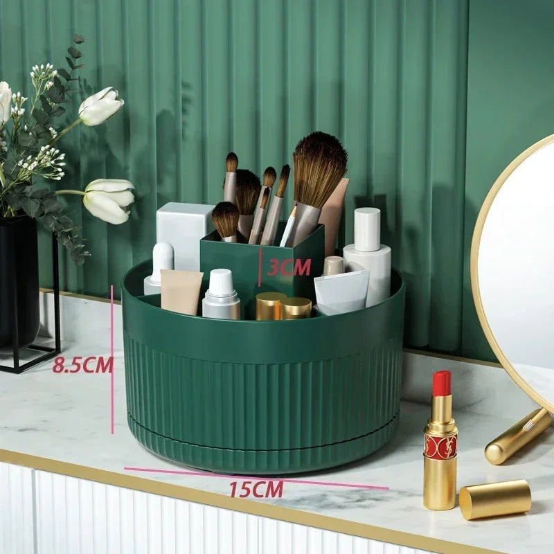360° Rotating makeup Storage Box Organizer