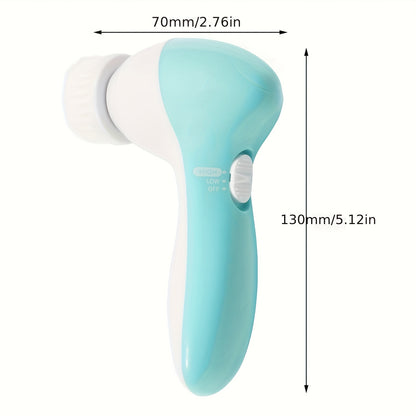 Electric 7-In-1 Facial Cleanser Face Washer