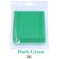 100PCS/Bottle Cleaning Swabs/ Applicators Microblade Makeup Micro Brushes