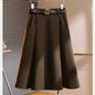 Wool mid height Skirt