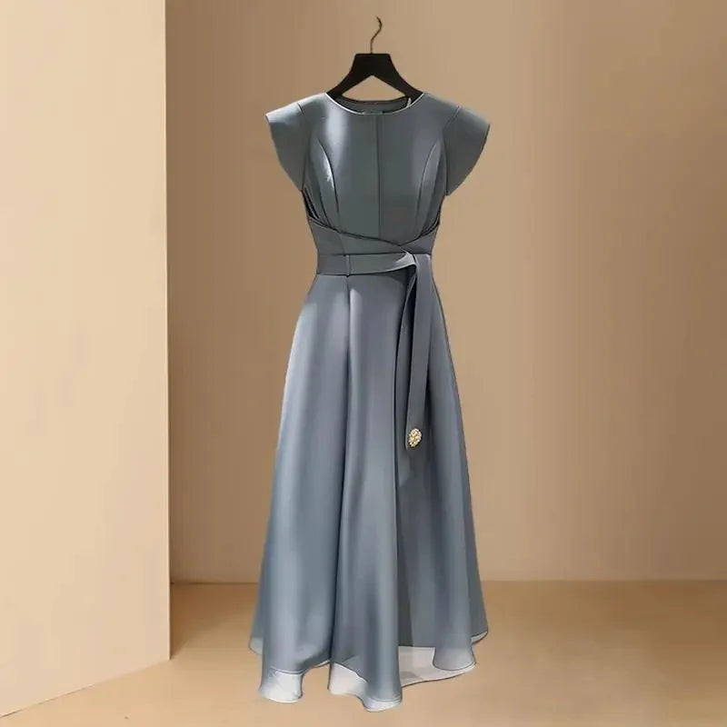 Elegant Silk Chiffon Dress