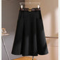 Wool mid height Skirt