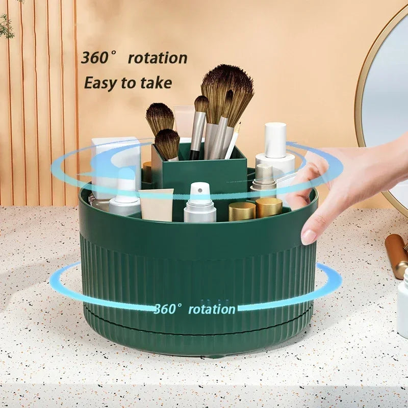 360° Rotating makeup Storage Box Organizer
