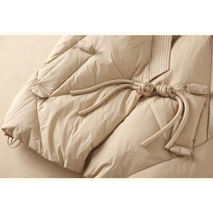 Cropped Vest JacketsSleeveless Puffer Waistcoat Street Style Vests Black Khaki Outwear