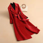 Winter Solid Color Wool Coat