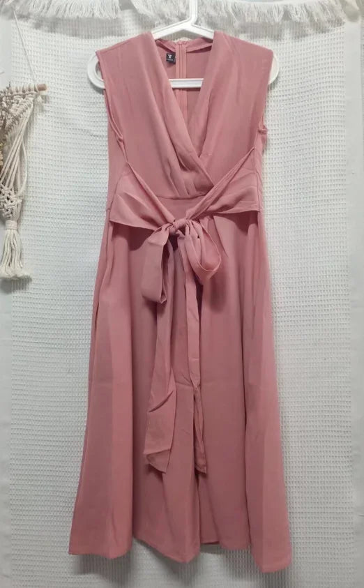 Slim Waist Long dress