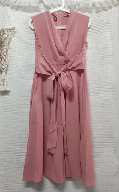 Slim Waist Long dress