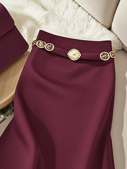 Retro Niche Encore Red Skirt