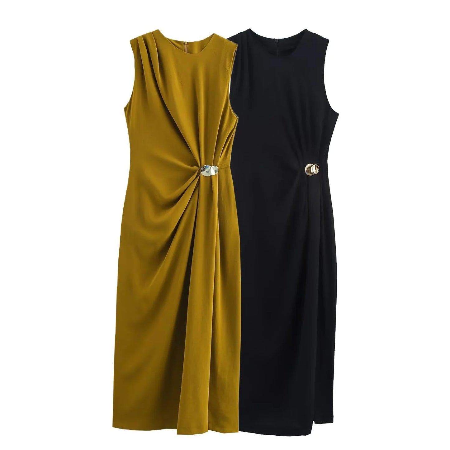 sleeveless night dress