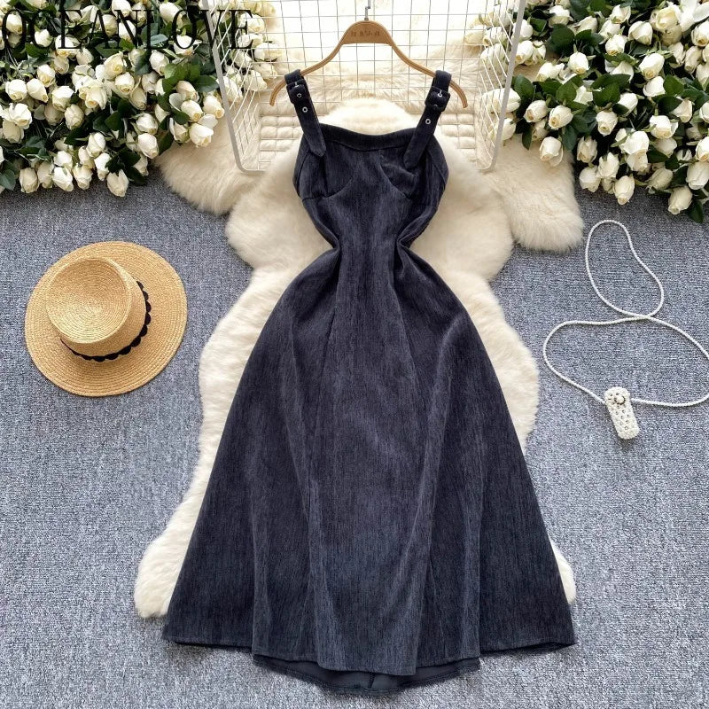 Elegant Retro Long Dress