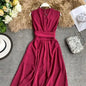 Slim Waist Long dress