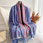 Scarf Cashmere Women Jacquard Pashmina Design Floral Female Thick Blanket Soft Bufanda Warm Shawl Poncho Stole