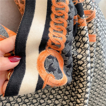 Cashmere Double-Sided JThick Warm Scarf