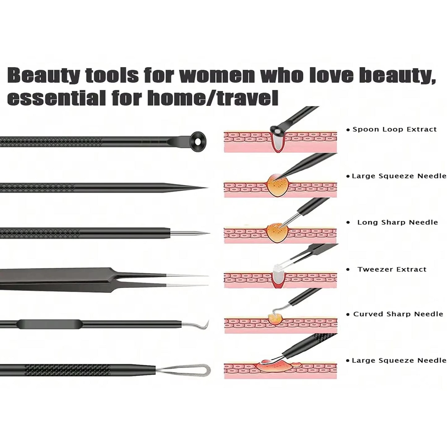 Acne and blackhead Removal set