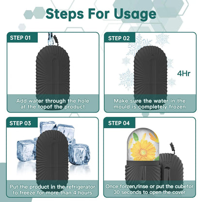 Face and Skincare Ice Roller Set