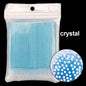 100PCS/Bottle Cleaning Swabs/ Applicators Microblade Makeup Micro Brushes