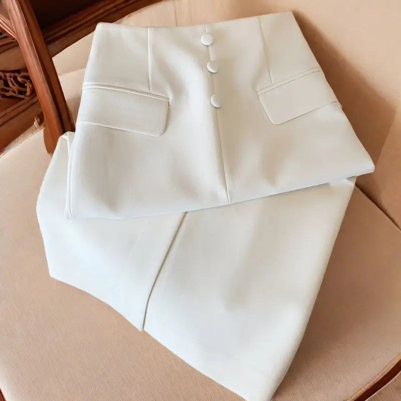 Elegant High Waist Skirt