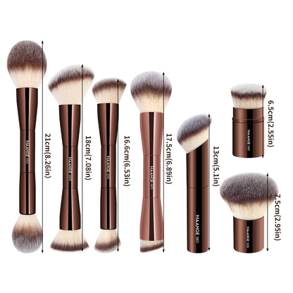 Makeup Brushes Double Head