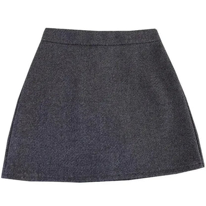 Thickened Line Mini skirt