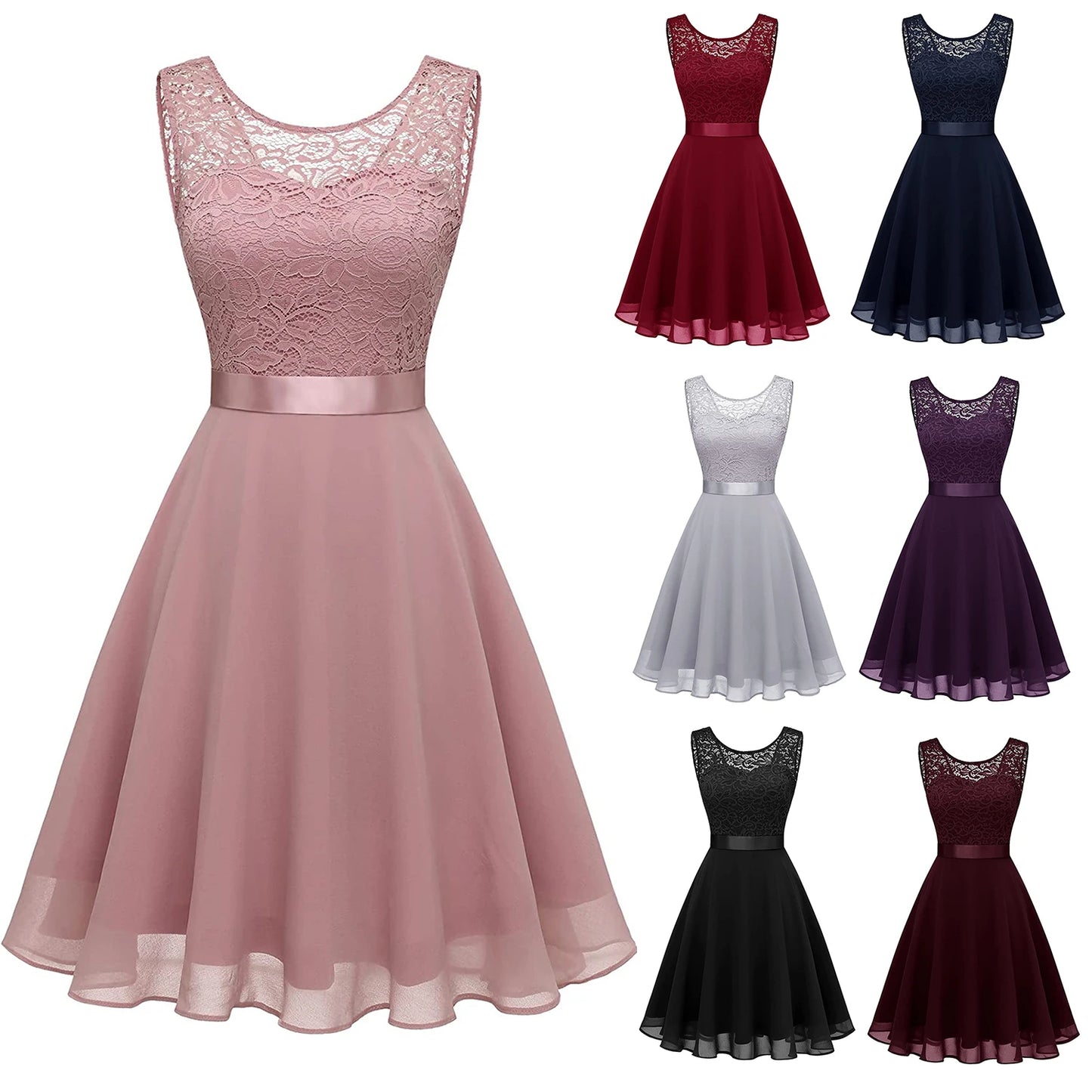 Women's Vintage floral Dress