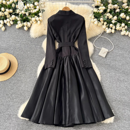 Long Sleeve dress/ belt