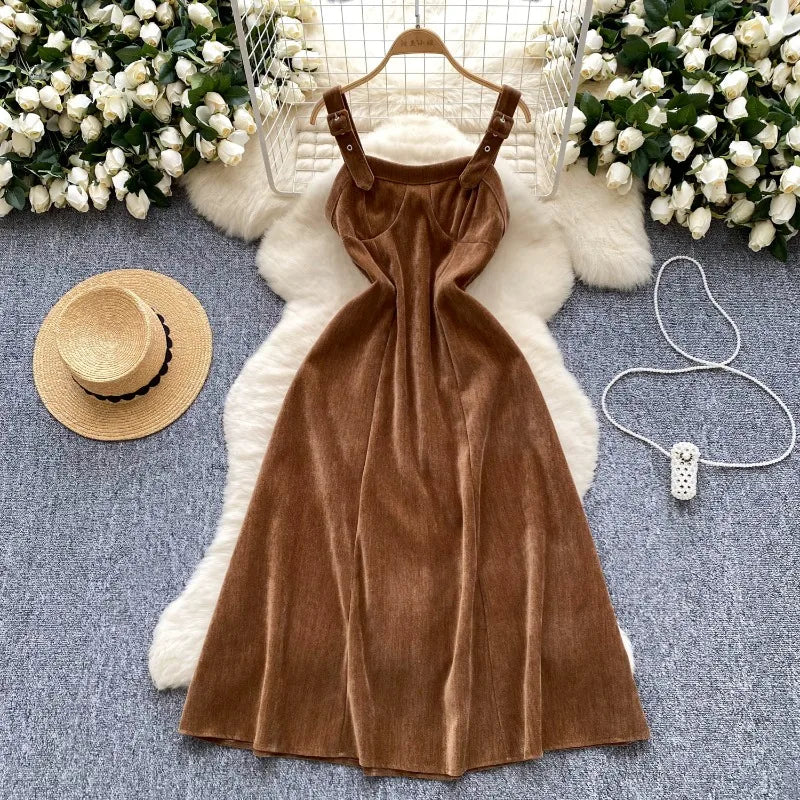 Elegant Retro Long Dress