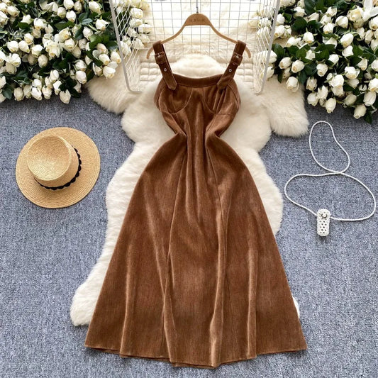 Elegant Retro Long Dress