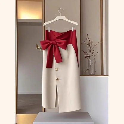 Elegant Bow Skirt