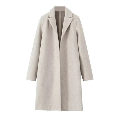 Long Open Trench Coat