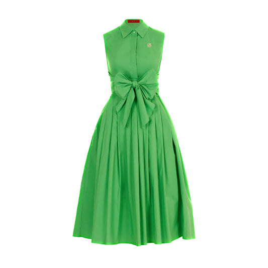 Beach Sleeveless Lace up  Long Dress