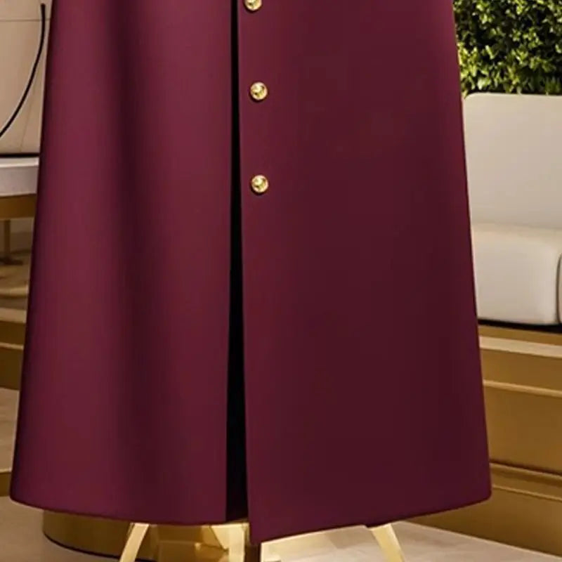 Vintage Leather Skirt