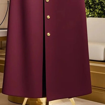 Vintage Leather Skirt