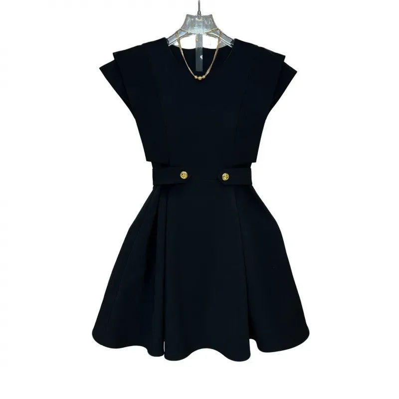 High Collar Dress