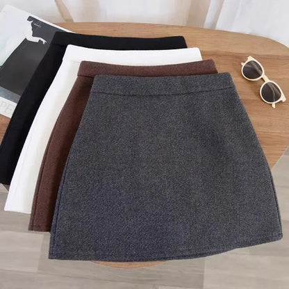 Thickened Line Mini skirt