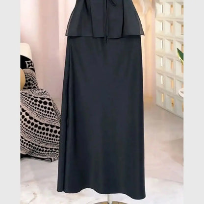 Elegant Black Suit 2-Piece Sets