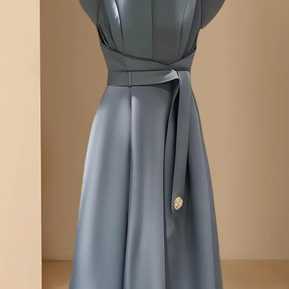 Elegant Silk Chiffon Dress