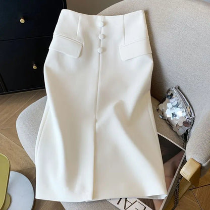 Elegant High Waist Skirt