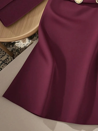 Retro Niche Encore Red Skirt