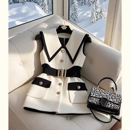 Women Vest Coat Fashion Korean Loose Casual Wild Sleeveless Waistcoat Ladies Tops