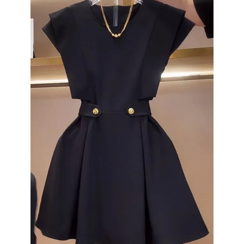 High Collar Dress