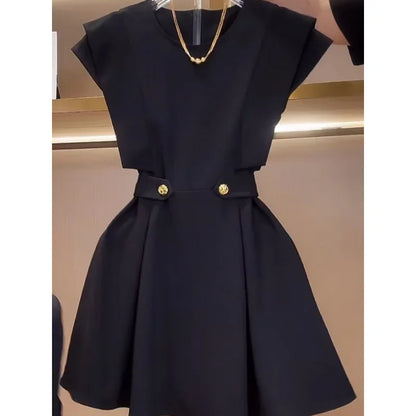High Collar Dress