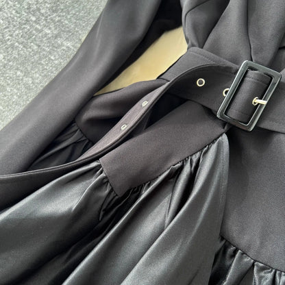 Long Sleeve dress/ belt