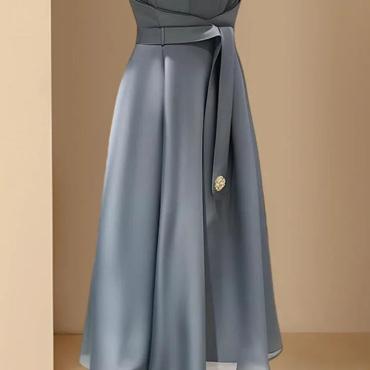 Elegant Silk Chiffon Dress