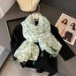 Viscose Cotton Scarf Aztec Paisley Floral Shawl Wraps Lady Thin Scarves Fashion Tassel