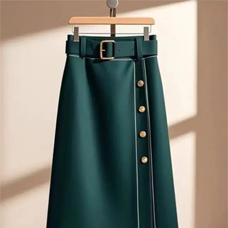 Single Breasted mini Skirt